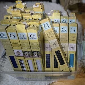 CS Vinyl Paper 20 Rolls Bulk Assorted Colors